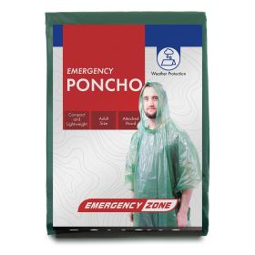 Adult Emergency Poncho (Red)