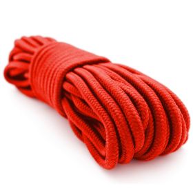 9mm x 50' Nylon Braided Rope (Red)