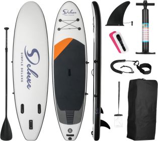 Inflatable Stand Up Paddle Board â€“ Simple Deluxe Premium SUP for All Skill Levels, Paddle Boards for Youth & Adults